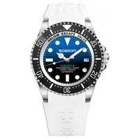Bobroff Men's BF0003-BFSTB 44mm Automatic Watch in White