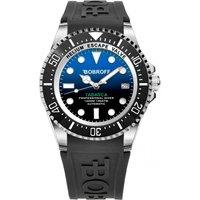 Bobroff Men's BF0003-BFSTN 44mm Automatic Watch in Black