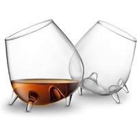 Final Touch Relax Cognac Glasses 600ml Set of 2 Clear