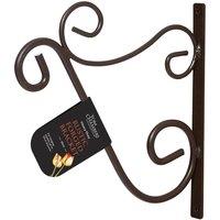 Tom Chambers Hanging Rustic Forged Basket Bracket in Brown | Size: Medium