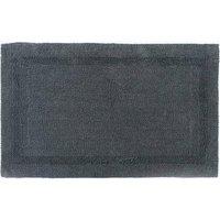 Homescapes Luxury Extra Large Bath Mat Reversible 1600GSM 100% Cotton, 70 x 120cm in Grey | Size: 70 x 120 cm