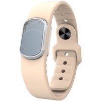Quipulse Natural Plant Essential Oil Mosquito Repellent Wristband in Beige
