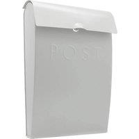 SPETLEK Wall Mounted Post Box in White