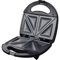 SPETLEK 2 Slice Non Stick Sandwich Maker Electric Breakfast Cooking Machine in Black | Size: 0.6m2