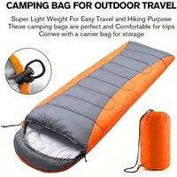 SPETLEK 4 Season Waterproof Envelope Sleeping Bag Single Zip