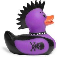 Bud Ducks Novelty Luxury Rubber Duck - Punk Rocker in Purple
