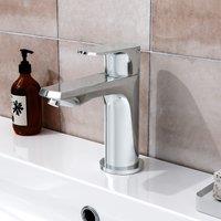 Nes Home Chrome Bathroom Mono Basin Sink Mixer Tap in Silver