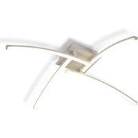 Pheashine Bright LED Ceiling Light 4-Arm Curved 24W 4000K Neutral in White