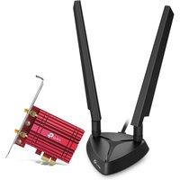 TP-Link Axe5400 Wi-fi 6e Bluetooth 5.2 Pcie Adapter in Black