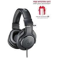 Audio Technica ATH-M20x Professional Monitor Headphones in Black