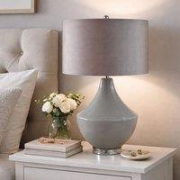 Pagazzi Sarah Grey Ceramic Table Lamp