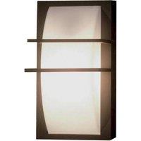 Netlighting Sven 1 Light Wall Lantern Graphite Finish IP65 E27 in Grey