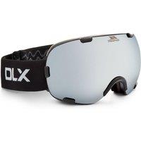 Trespass Bond Mirrored Dual Lens Ski Goggles in Black