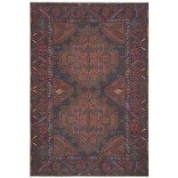 Kukoon Large Area Rugs for Living Room Washable & Non Slip in Burgundy | Size: 60 cm x 240 cm