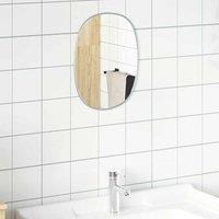 Berkfield Home Wall Mirror Silver 30x25 cm