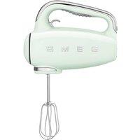 Smeg HMF01PGUK Retro Style Mixer, Turbo Function LED Display in Pastel Green in Light Green