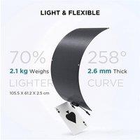 SPETLEK Flexible Solar Panel High Efficiency Roof Solar Module in Black