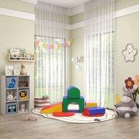 STILVORA Toy Storage Unit with Drawers White