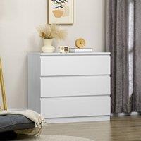 STILVORA Chest of Drawers with Storage White