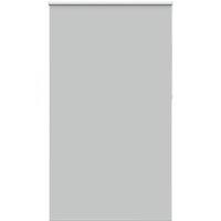 Berkfield Home Roller Blind Blackout Light Grey 125x230 cm Fabric Width 121.6 cm Polyester