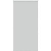 Berkfield Home Roller Blind Blackout Light Grey 75x130 cm Fabric Width 70.7 cm Polyester