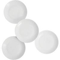 Royal Doulton Gordon Ramsay Maze White Dinner Plates 28cm - Set of 4