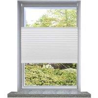 Berkfield Home Plisse Blind 40x100cm White Pleated Blind | Size: 40x100 cm