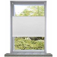 Berkfield Home Plisse Blind 100x200cm White Pleated Blind | Size: 100x200 cm