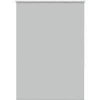 Berkfield Home Roller Blind Blackout Light Grey 110x130 cm Fabric Width 105.7 cm Polyester