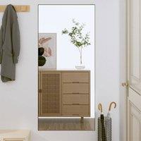 Berkfield Home Wall Mirror 50x100 cm Glass Rectangle in Silver
