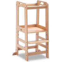 hauck Learn N Explore Montessori Tower - Natural in Light Brown