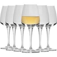 Bormioli Rocco Aurum White Wine Glasses - 350ml - Pack of 24 in Clear