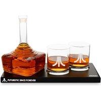 Thumbs Up Official Atari Joystick Decanter Set in Black
