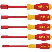 Wiha Softfinish Electric Hex Nut Driver Set, 5 Piece