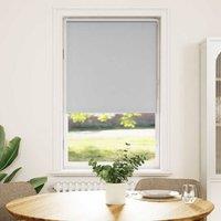 Berkfield Home Roller Blind Blackout Light Grey 165x150 cm Fabric Width 161.6 cm