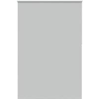 Berkfield Home Roller Blind Blackout Off-White 130x130 cm Fabric Width 126.6 cm in Grey