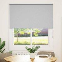 Berkfield Home Roller Blind Blackout Light Grey 105x175 cm Fabric Width 100.7 cm