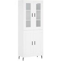 Berkfield Home Highboard White 69.5x34x180 cm Engineered Wood