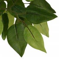 Berkfield Home Realistic Artificial Ficus Tree 1008 Leaves 180 cm Green