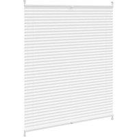 Berkfield Home Plisse Blind 100x150cm White Pleated Blind | Size: 100x150 cm