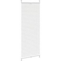 Berkfield Home Plisse Blind 40x100cm White Pleated Blind | Size: 40x100 cm