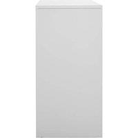 Berkfield Home Locker Cabinet Light Grey 90x45x92.5 cm Steel