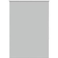 Berkfield Home Roller Blind Blackout Light Grey 100x130 cm Fabric Width 95.7 cm Polyester
