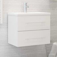 Berkfield Home Sink Cabinet White 60x38.5x48 cm Engineered Wood