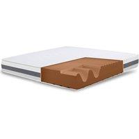 The White Stone Mattress with Antibacterial Waterfoam, 20 cm Height - 115 x 175 cm in White