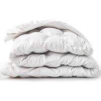 The White Stone 4 Season Duvets with Clips, 150 gsm & 250 gsm Duvets in White | Size: King