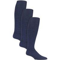 Country Pursuit Men's 3 Pack Angling Fishing Socks for Men in Navy | Size: 6-11