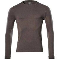 Mascot Men's Crossover Long-Sleeved T-Shirt in Charcoal | Size: Large