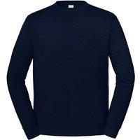 Fruit of the Loom Men's Iconic Premium Set-in Sweatshirt in Mid Navy | Size: Large