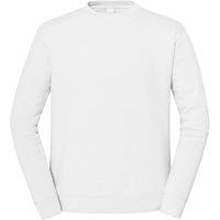 Fruit of the Loom Men's Iconic Premium Set-in Sweatshirt in White | Size: Large
